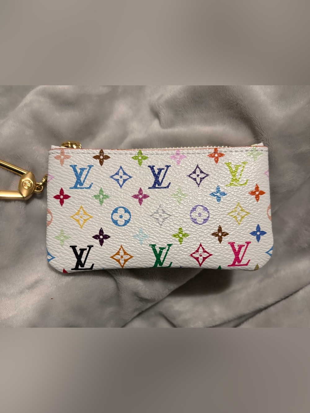 Louis Vuitton Multicolor Monogram Key Pouch